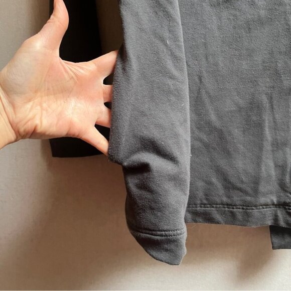 Lululemon Athletica Savanna Wrap cowl neck jacket Sz 4 - Picture 5 of 12